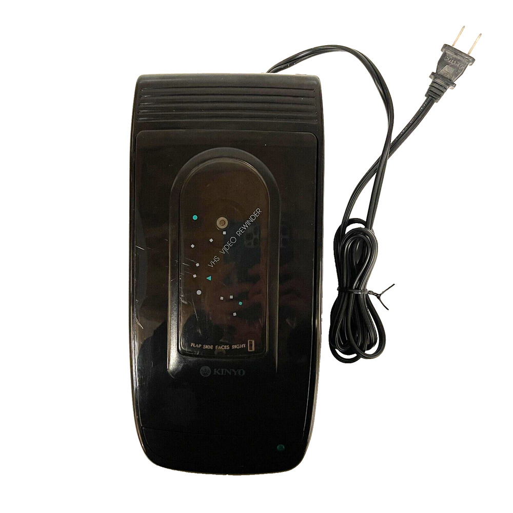 KINYO VHS Tape Rewinder Video Cassette VCR 80K5 Tested and Working